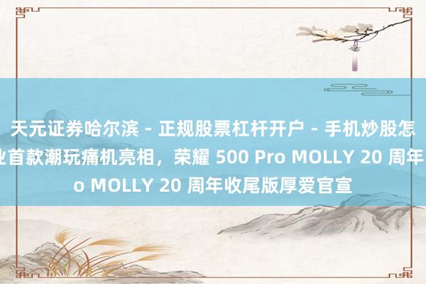 天元证券哈尔滨 - 正规股票杠杆开户 - 手机炒股怎么配资注册 行业首款潮玩痛机亮相，荣耀 500 Pro MOLLY 20 周年收尾版厚爱官宣