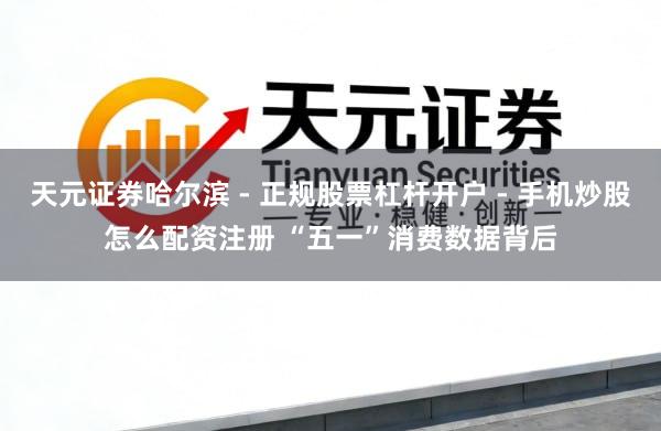 天元证券哈尔滨 - 正规股票杠杆开户 - 手机炒股怎么配资注册 “五一”消费数据背后